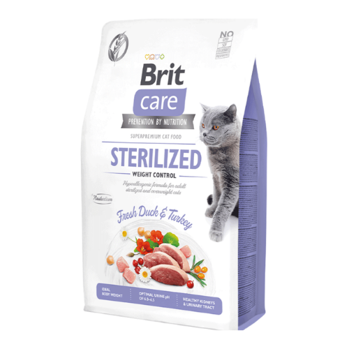 BRIT CARE CAT STERILIZED WEIGHT CONTROL 2 KG