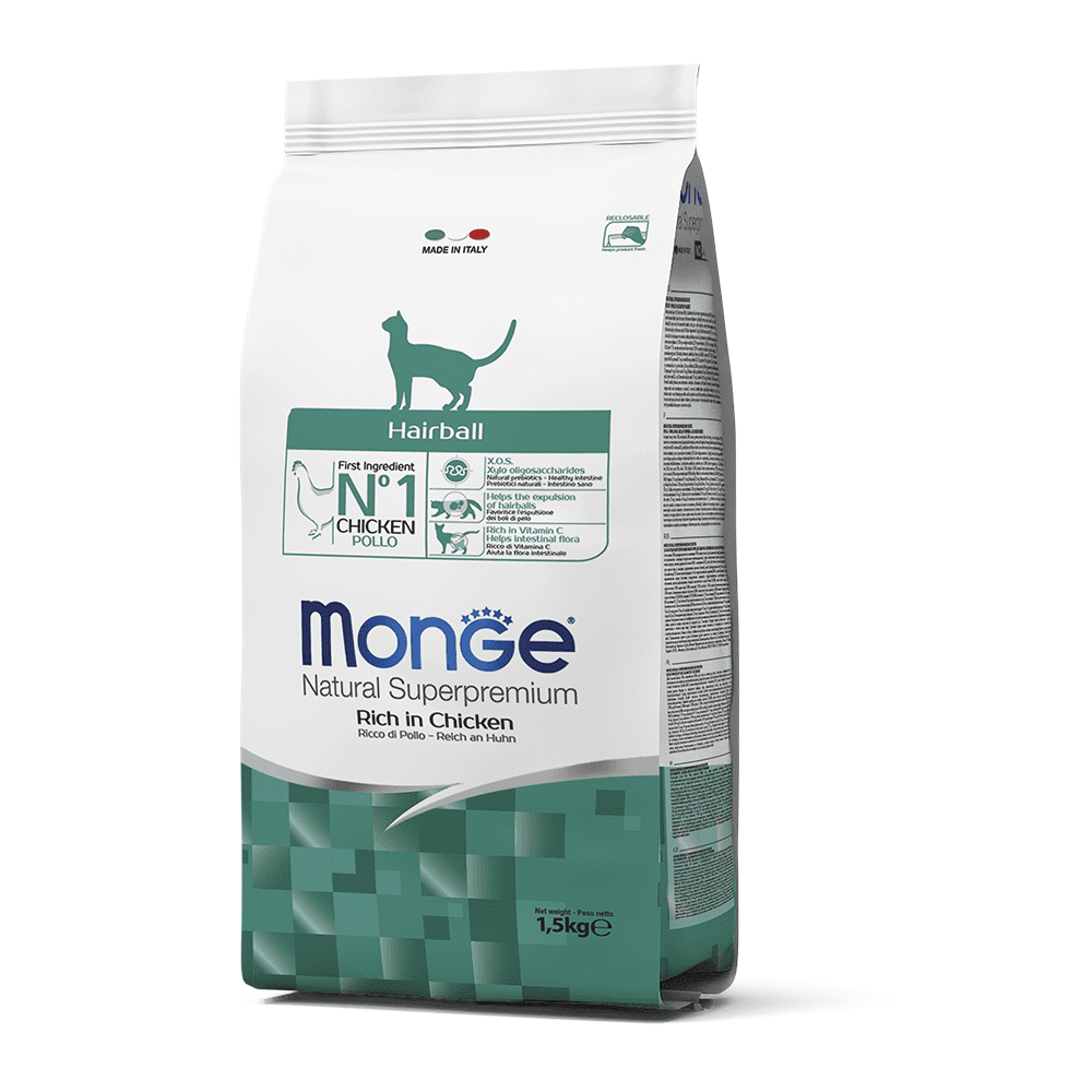 MONGE FELINE HAIRBALL CONTROL 1.5 KG