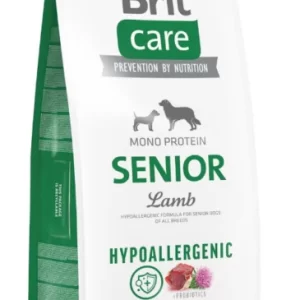 BRIT CARE DOG HYPOALLERGENIC SENIOR LAMB 12 KG