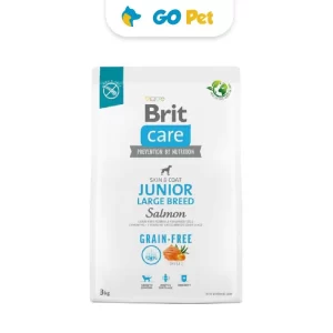 BRIT CARE DOG GRAIN-FREE JUNIOR LARGE BREED SALMON 3 KG
