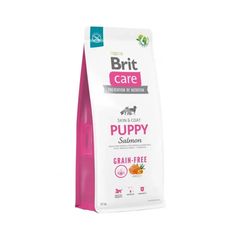 BRIT CARE DOG GRAIN-FREE PUPPY SALMON 12 KG