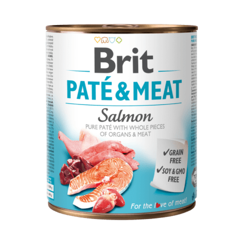 PATE & MEAT SALMON 800 G