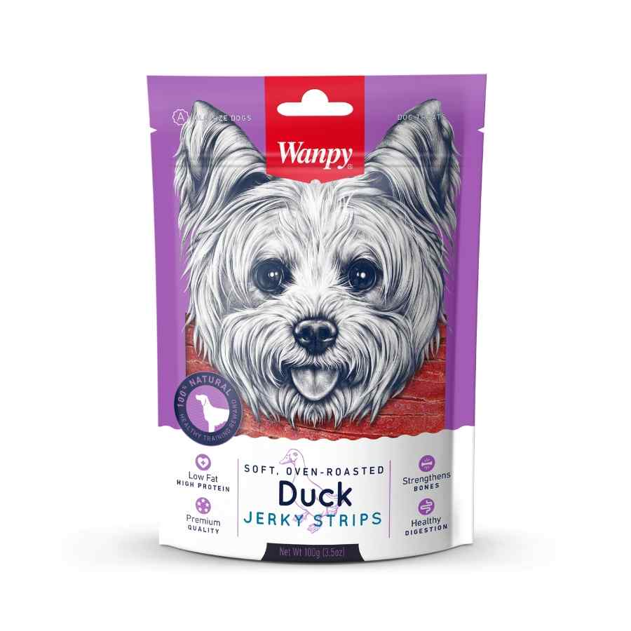 WANPY DUCK JERKY STRIPS