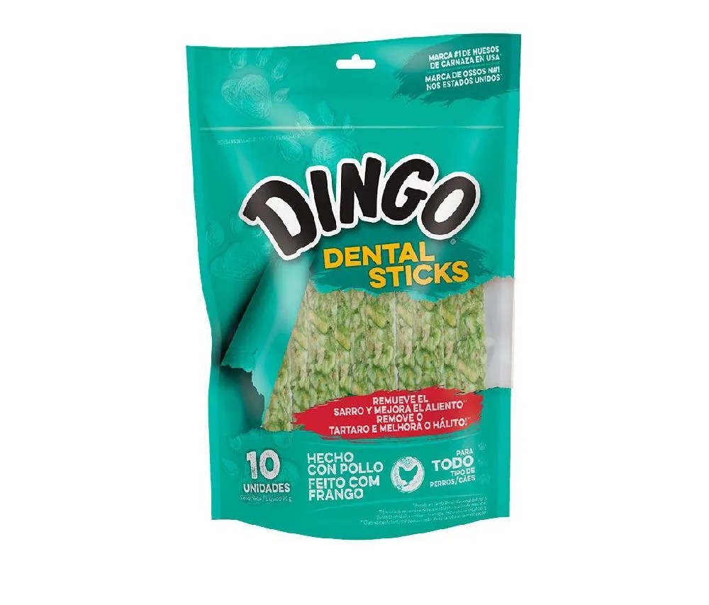 DINGO - DENTAL STICKS, 10 UND