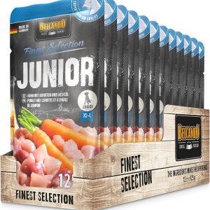 BELCANDO JUNIOR POLLO CON ZANAHORIAS 0.125 kg DISPLAY X 12