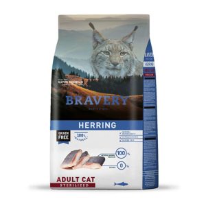 BRAVERY - HERRING ADULT CAT STERELIZED 2 KG
